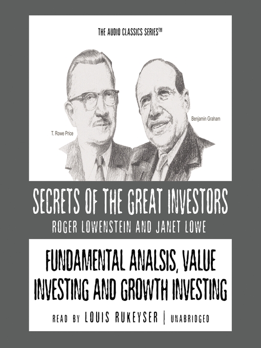 Title details for Fundamental Analysis, Value Investing and Growth Investing by Roger Lowenstein - Available